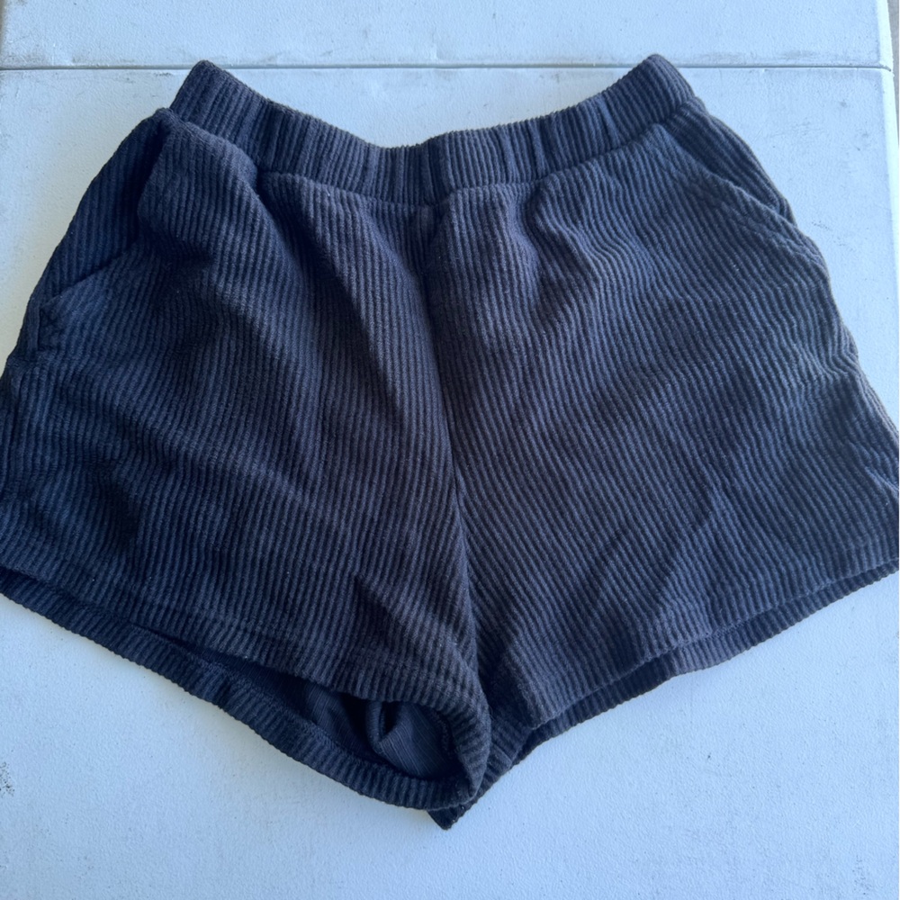GAP Black Corduroy-Texture Women’s Shorts
